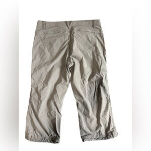 Eddie Bauer Gray Crop Pants